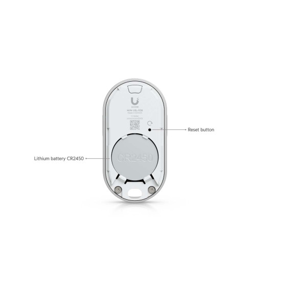 Telecomandă KeyFob UniFi Ubiquiti SuperLink pentru acțiuni programabile, USL-FOB